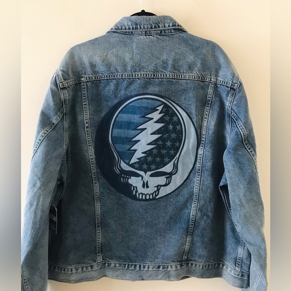 Lucky Brand Grateful Dead Denim Jacket, NWT, Size XXL - Picture 8 of 14